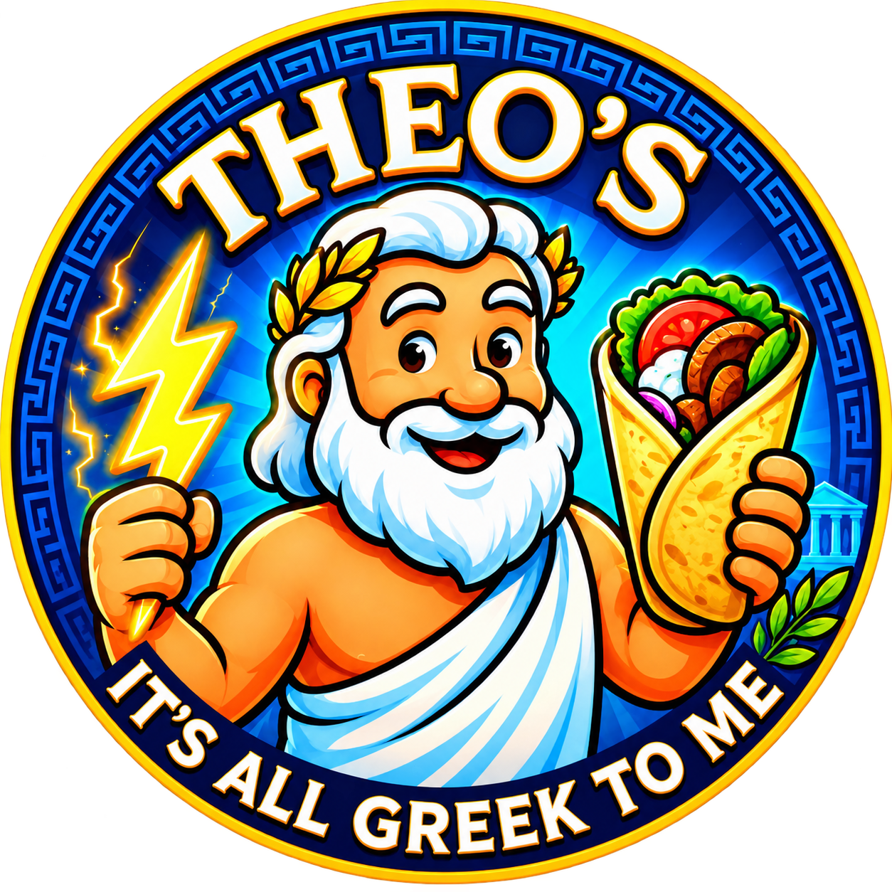 Theo's It's All Greek To Me